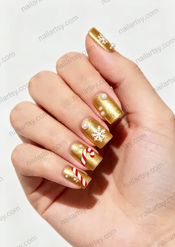 Square Nail Design #1096 Image