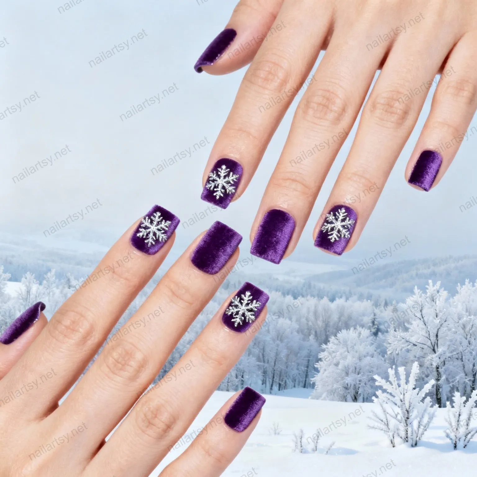 Nail art design 605