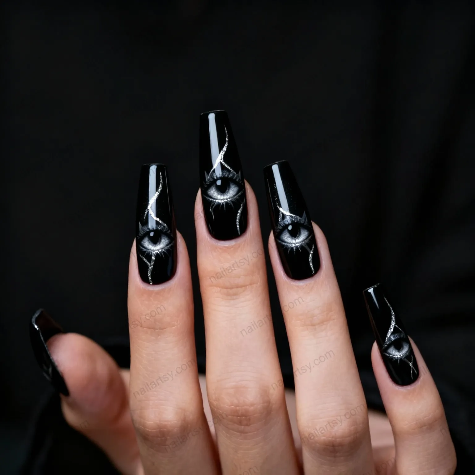 Nail art design 1027