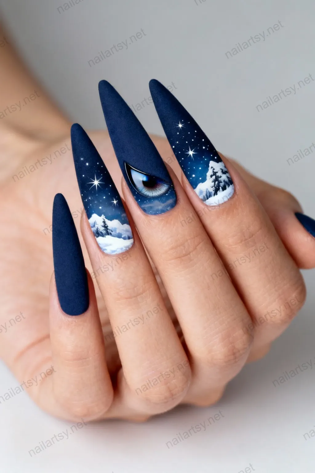 Nail art design 722