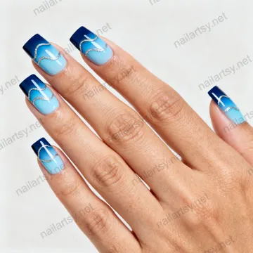 Square Nail Design #606 Image