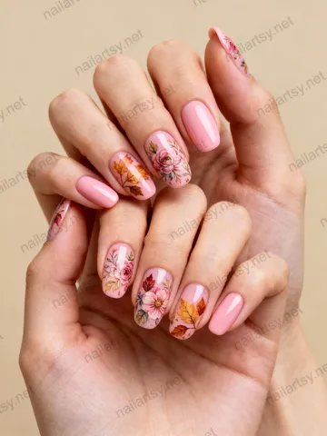 Oval Nail Design #229 Image