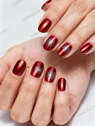 Round Nail Design #310 Image