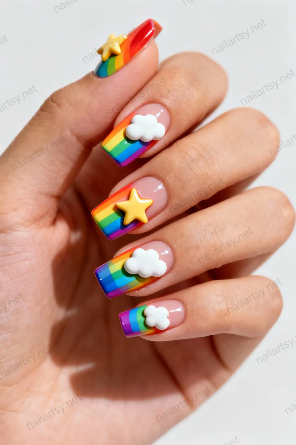 Nail art design 677