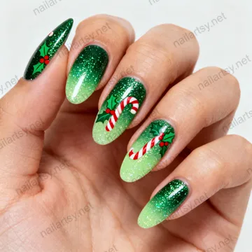 Medium Nail Design #974 Image