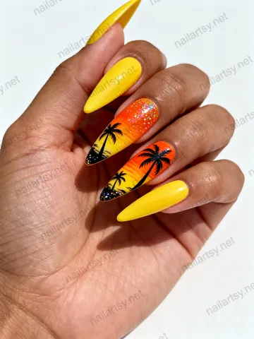 Long Nail Design #378 Image