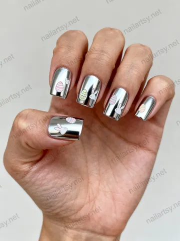 Square Nail Design #758 Image