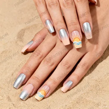 Coffin Nail Design #344 Image