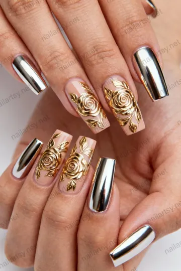 Long Nail Design #608 Image