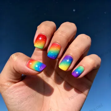 Aurora Nail Design #708 Image