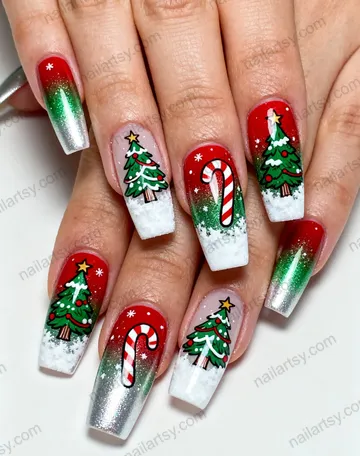 Coffin Nail Design #1101 Image