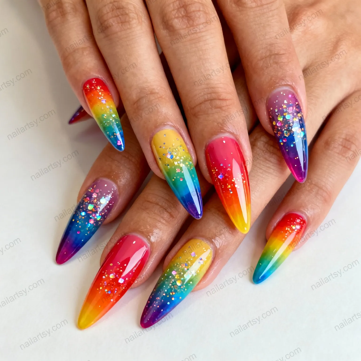 Nail art design 987