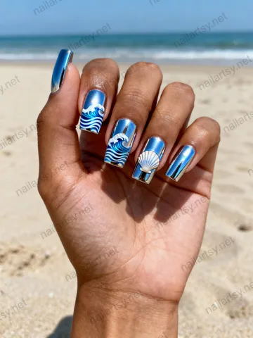 Square Nail Design #58 Image