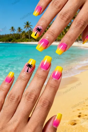 Squoval Nail Design #910 Image