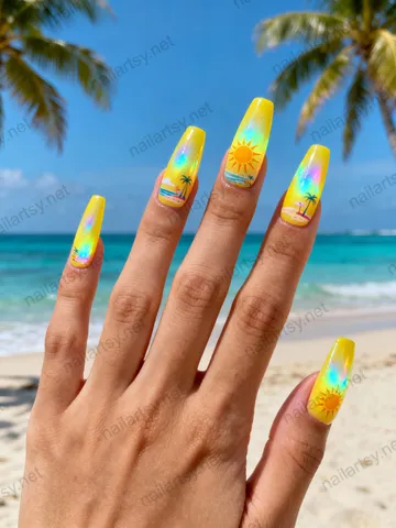 Coffin Nail Design #973 Image