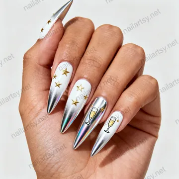 Long Nail Design #347 Image