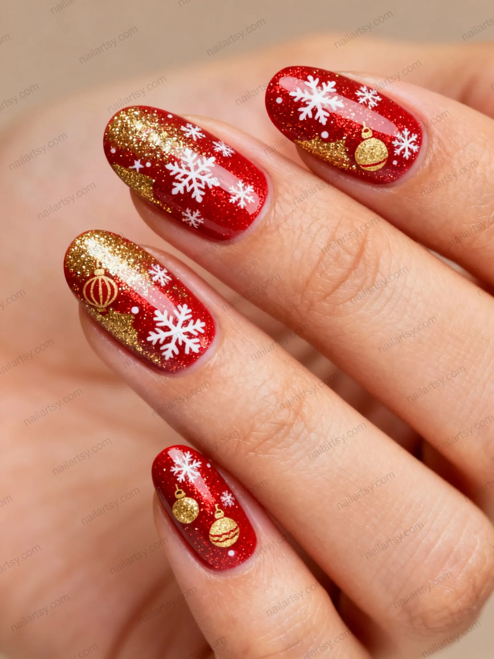 Nail art design 1016