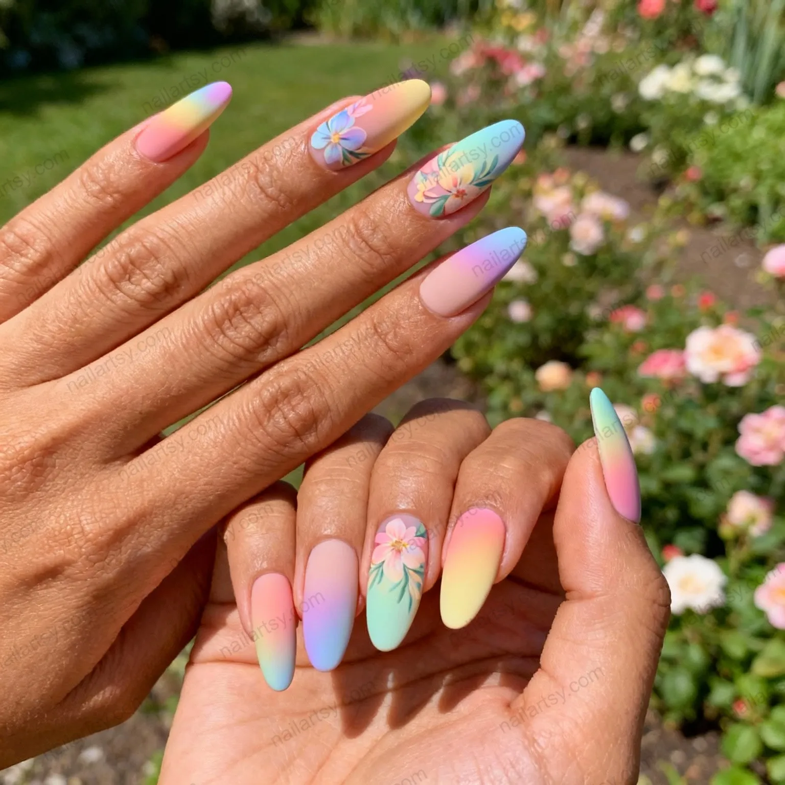 Nail art design 978