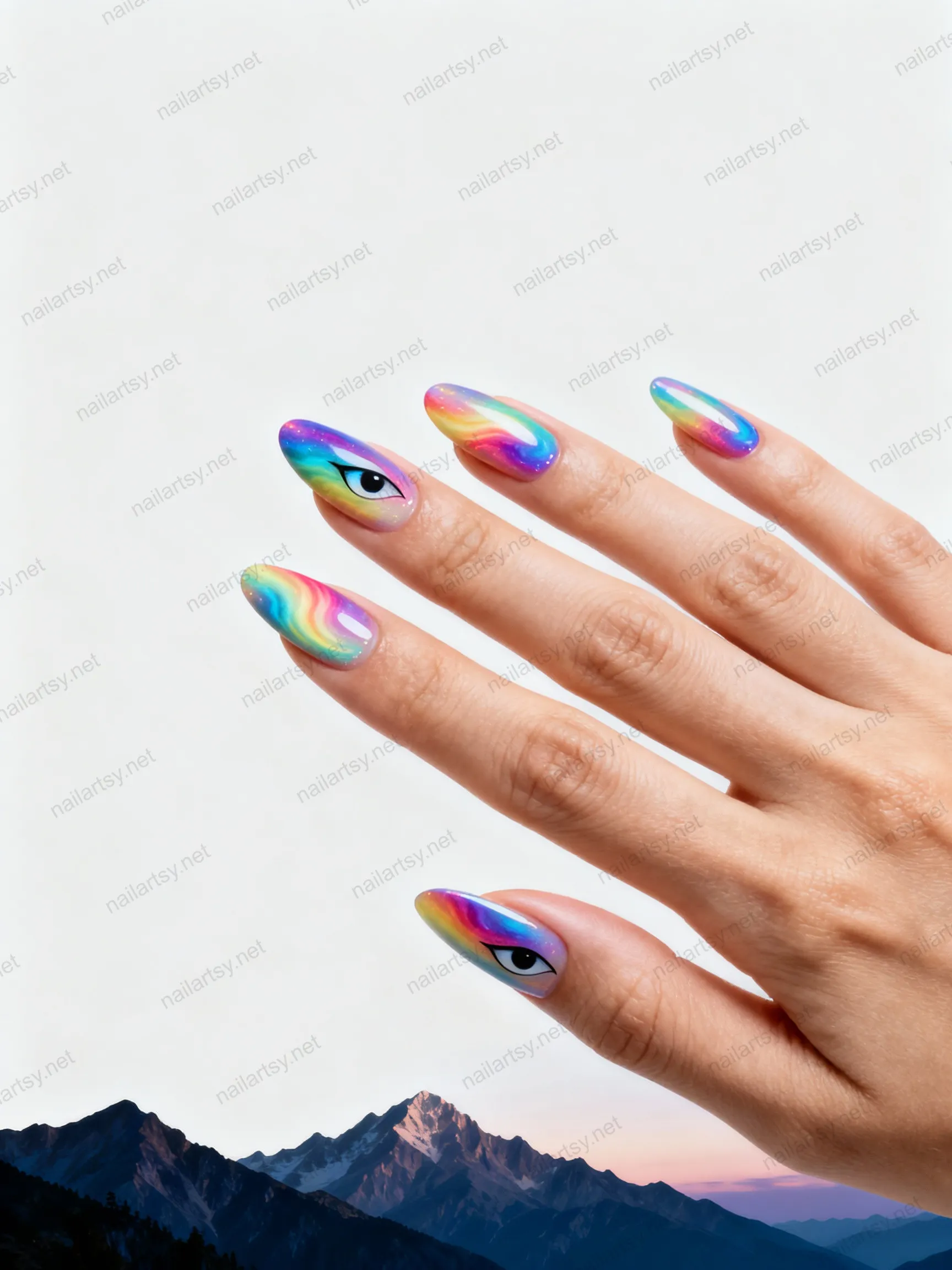 Nail art design 705