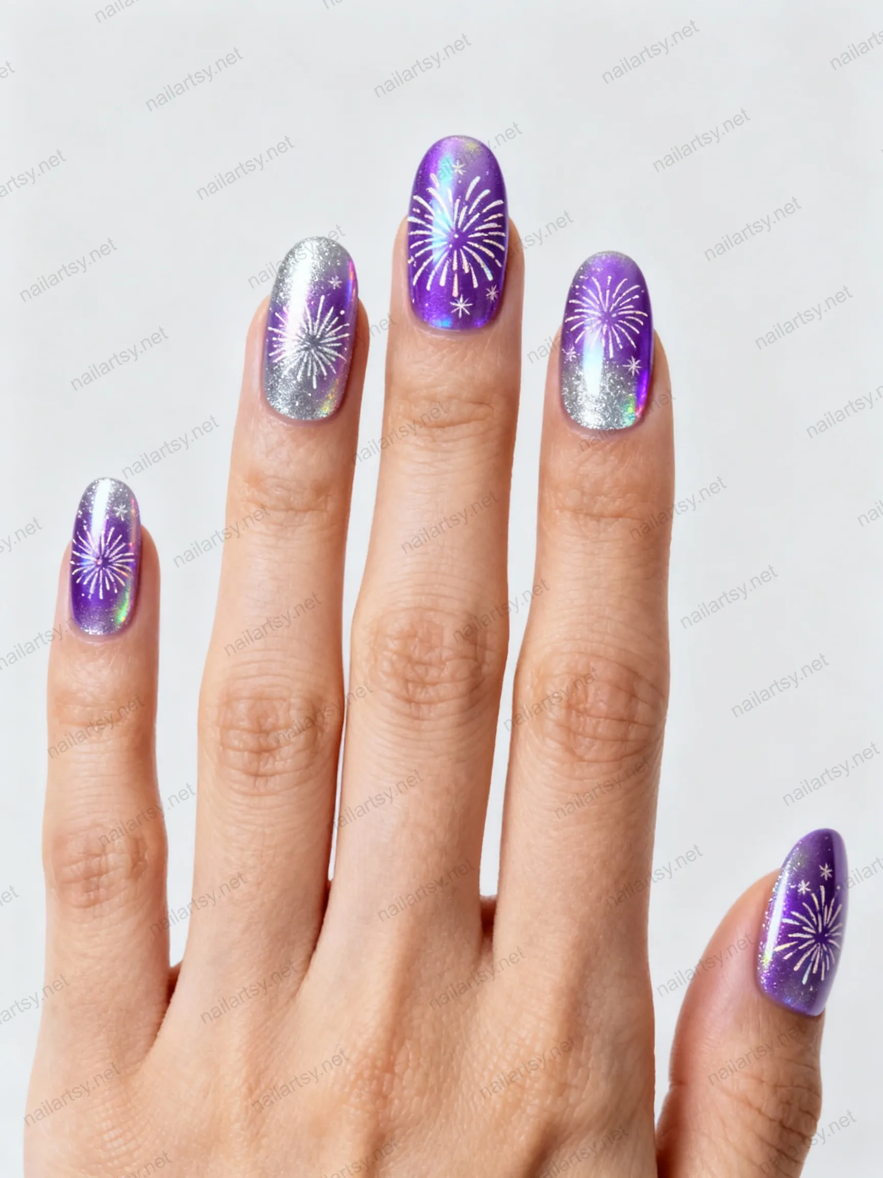 Nail art design 714