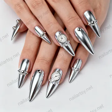 Long Nail Design #327 Image