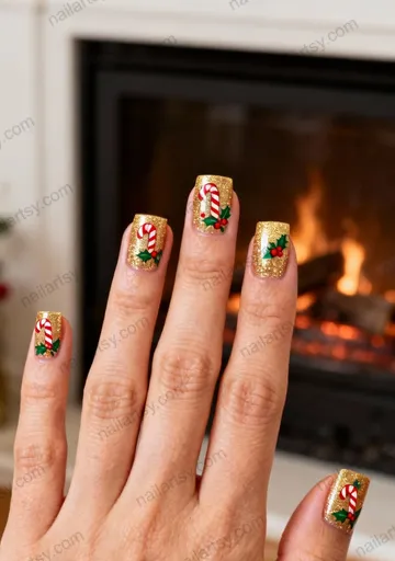 Square Nail Design #1104 Image