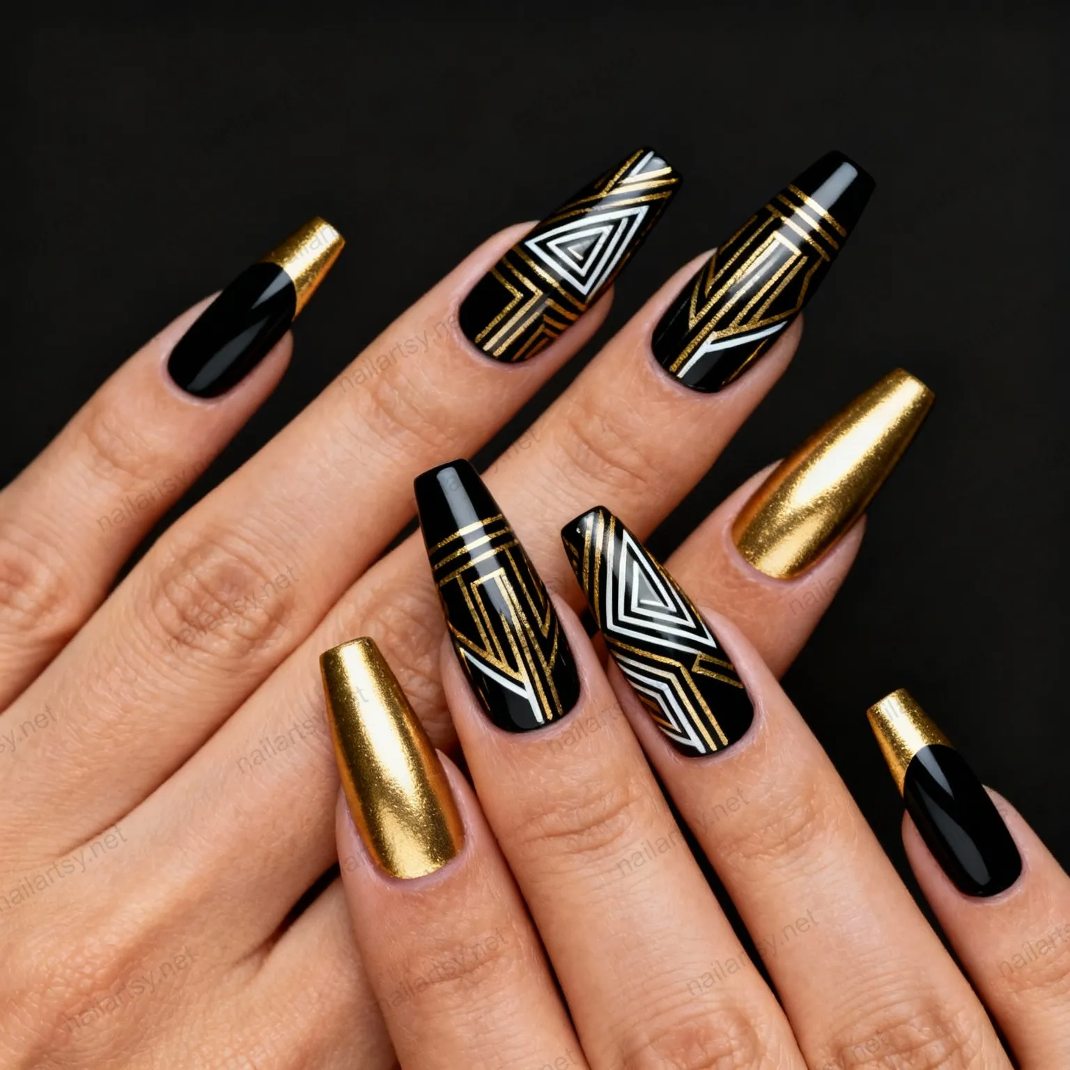 Nail art design 803