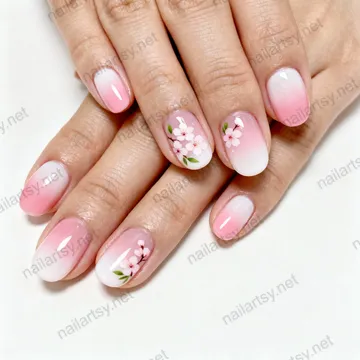 Round Nail Design #571 Image