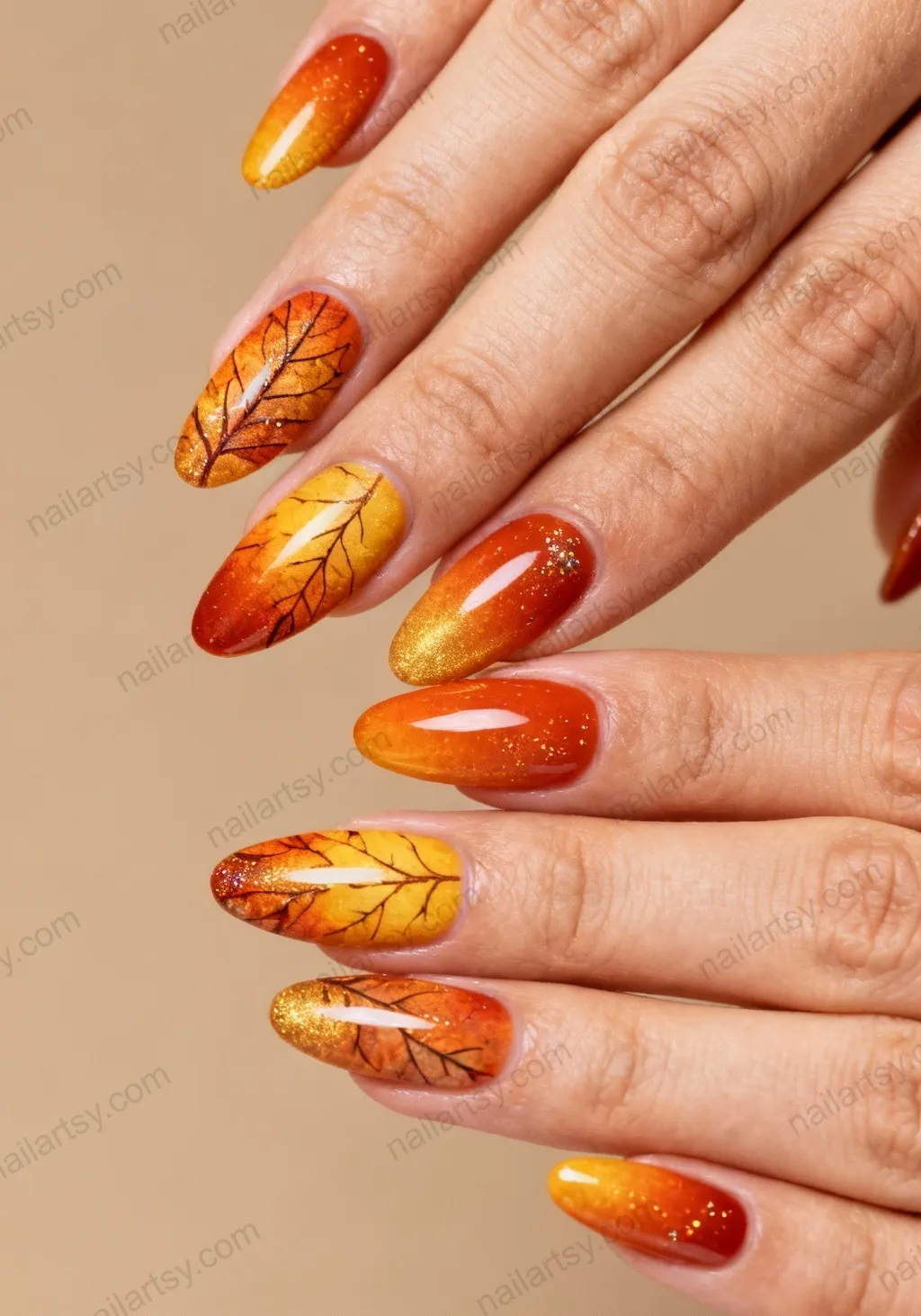 Nail art design 1085