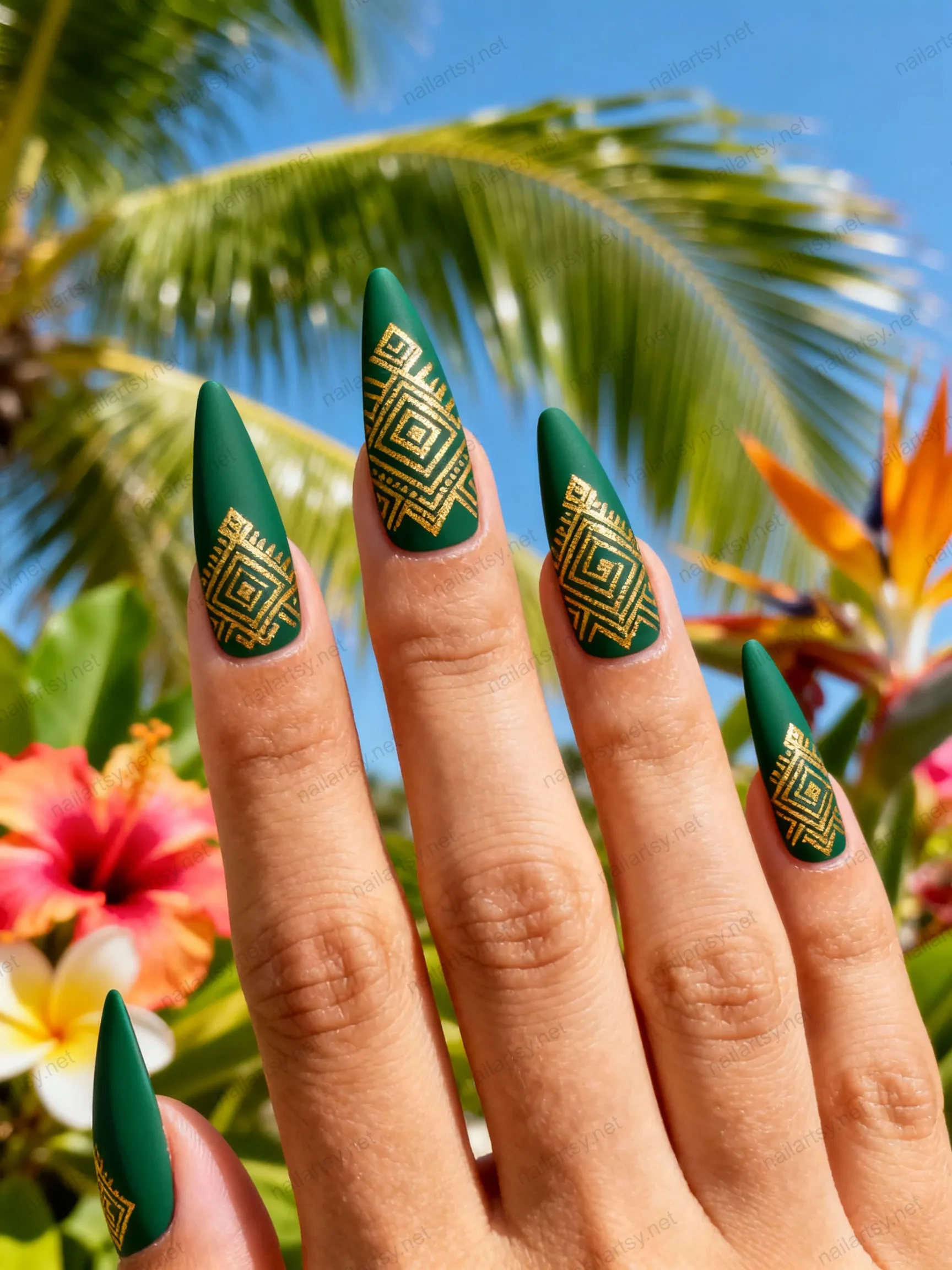 Nail art design 879