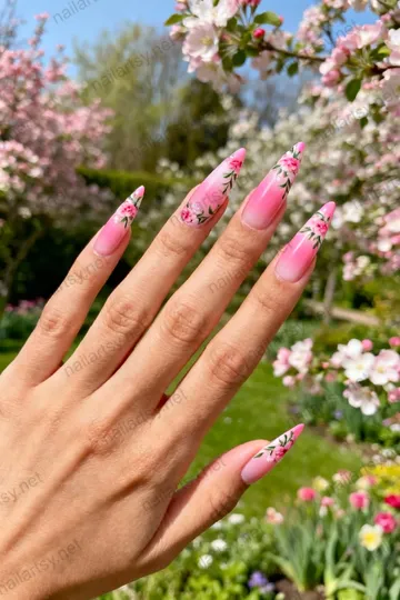 Medium Nail Design #809 Image