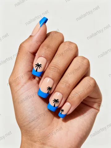 Squoval Nail Design #1244 Image