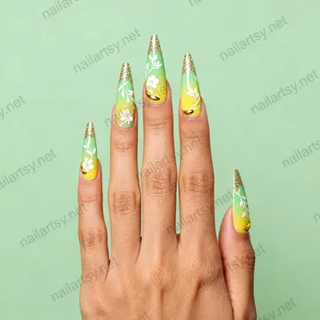 Spring Nail Design #1207 Image