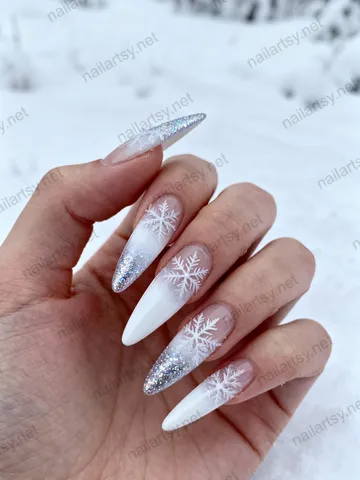Winter Nail Design #1251 Image