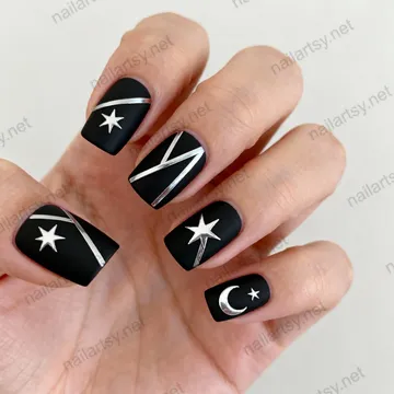 Square Nail Design #1172 Image