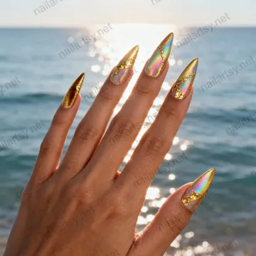 Medium Nail Design #1222 Image