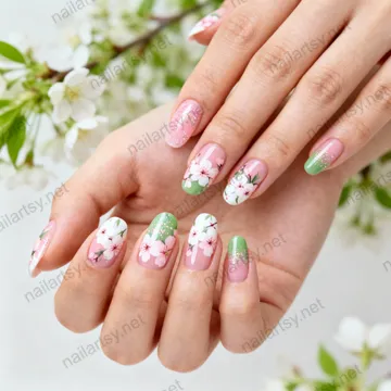 Spring Nail Design #1195 Image