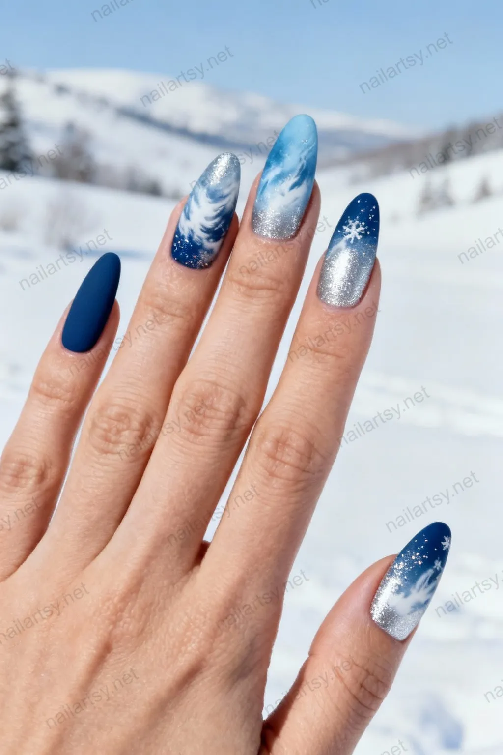 Nail art design 1256