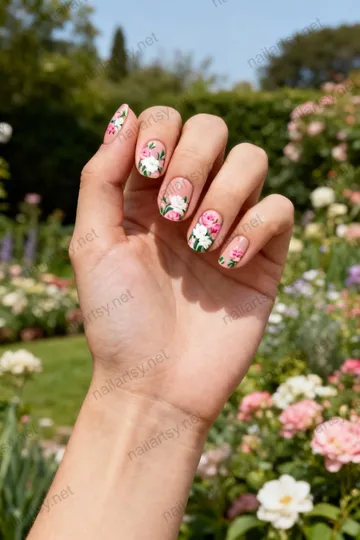 Round Nail Design #1226 Image