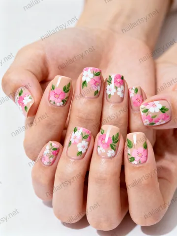 Squoval Nail Design #1236 Image