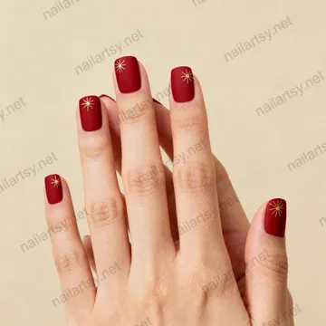 Squoval Nail Design #1191 Image