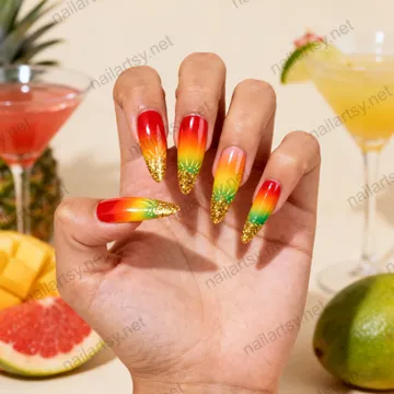 Medium Nail Design #1233 Image