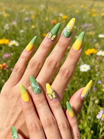 Spring Nail Design #1216 Image