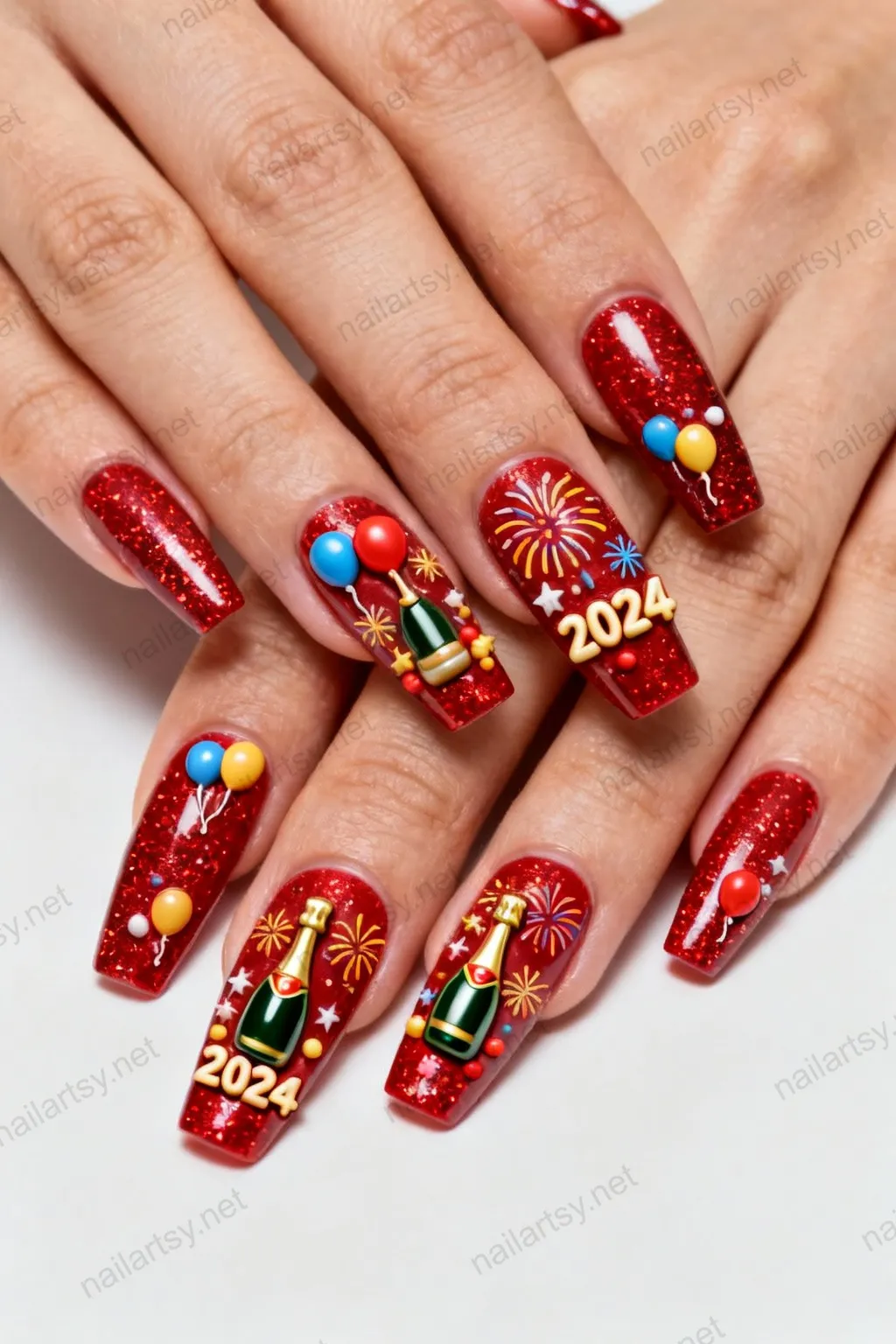 Nail art design 1179