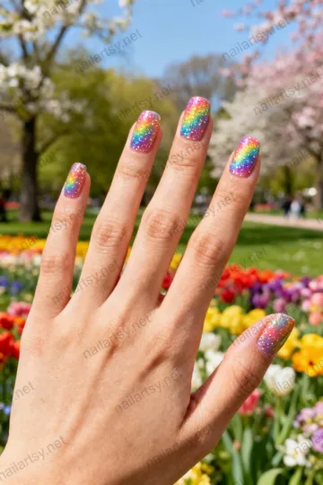 Spring Nail Design #1219 Image