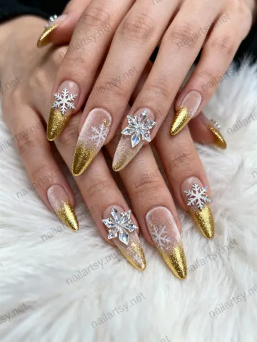 Winter Nail Design #1258 Image