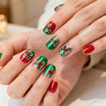 Winter Nail Design #1257 Image