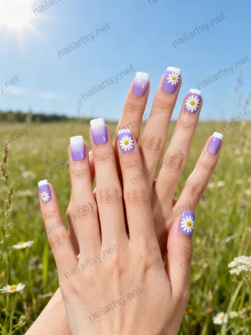 Square Nail Design #1197 Image