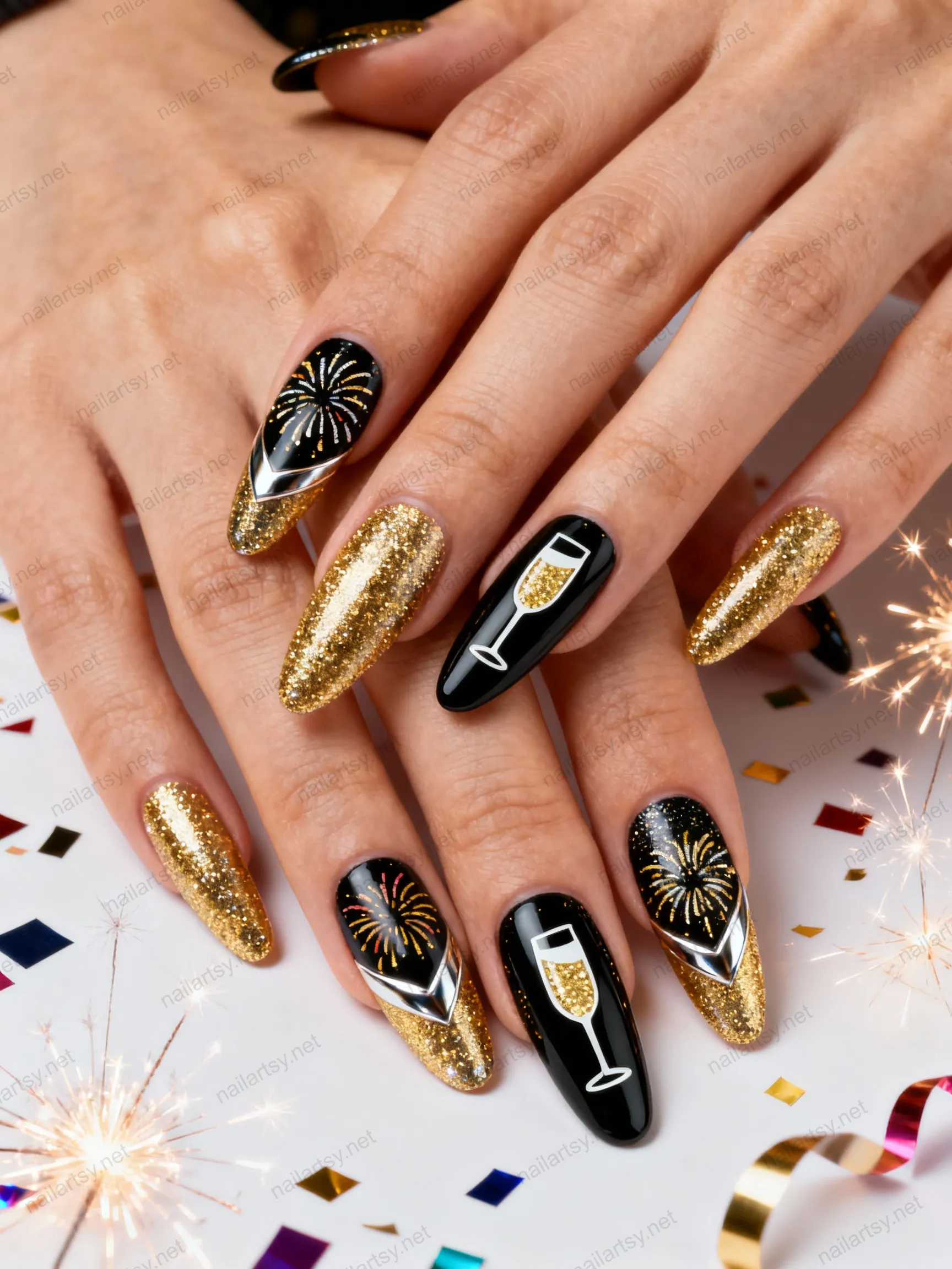 Nail art design 1190