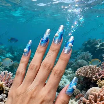 Long Nail Design #1224 Image